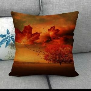 Fall pillow cover